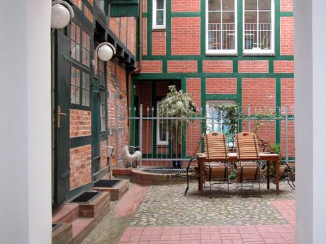 Blick in den Innenhof